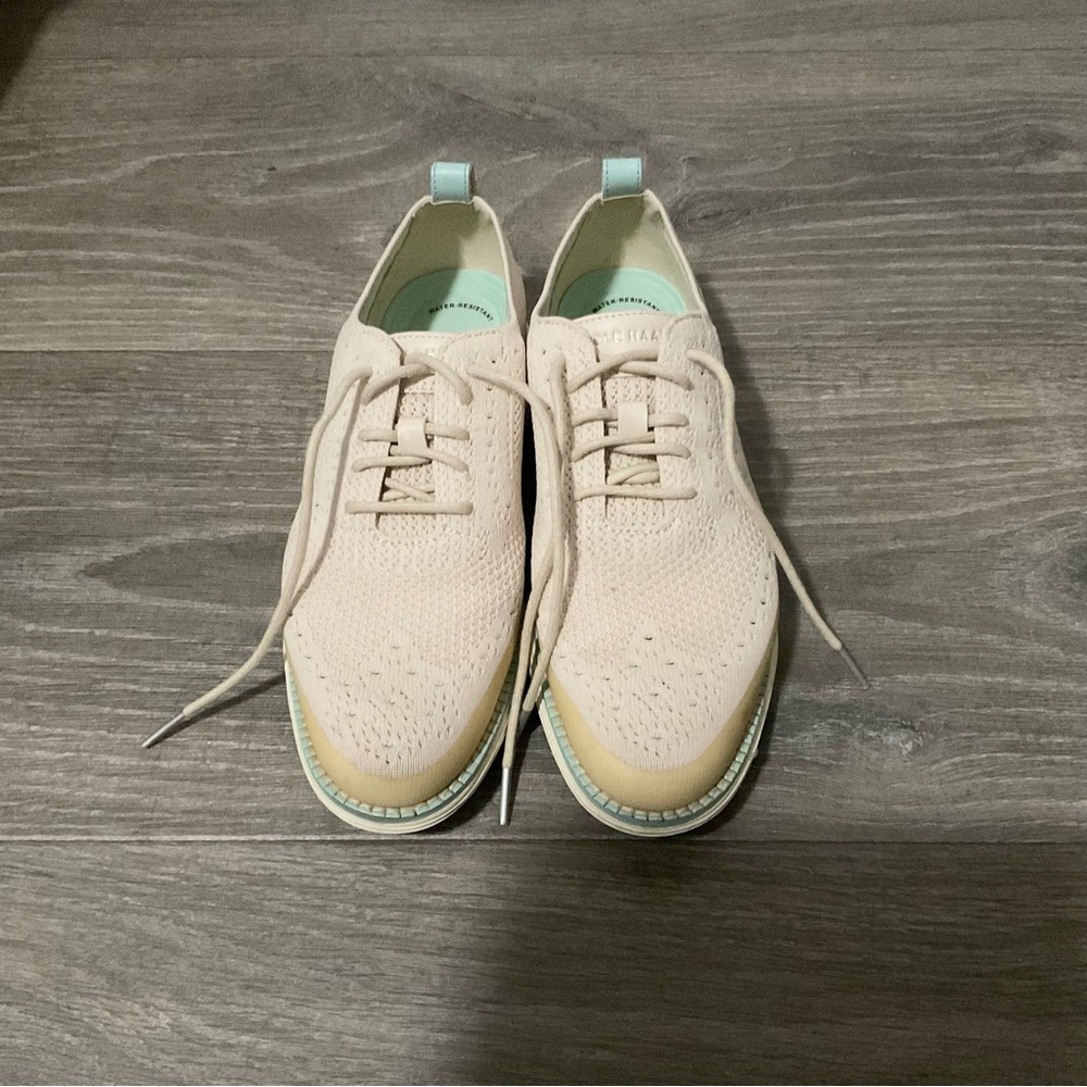 COLE HAAN WOMENS ORIGINALGRAND STITCHLITE WING OXFORD GOLF SHOES